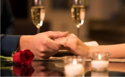Dia de San Valentín  con Cena romántica en  Hotel Almirante, Playa de San Juan