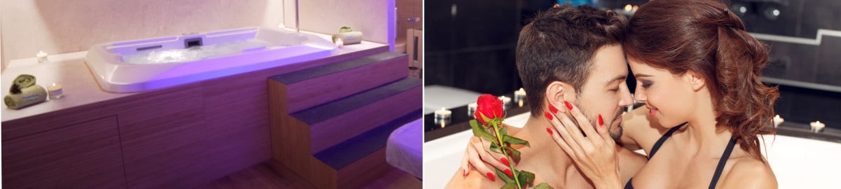 Jacuzzi privado con cava y bombones | Pack romántico en Spa Suitopia Calpe