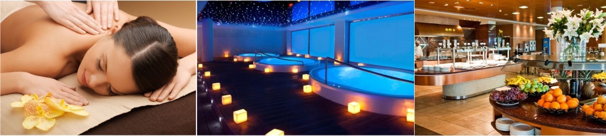 Tarde en Diamante Beach  en Calpe | Circuito spa, masaje y comida o cena buffet